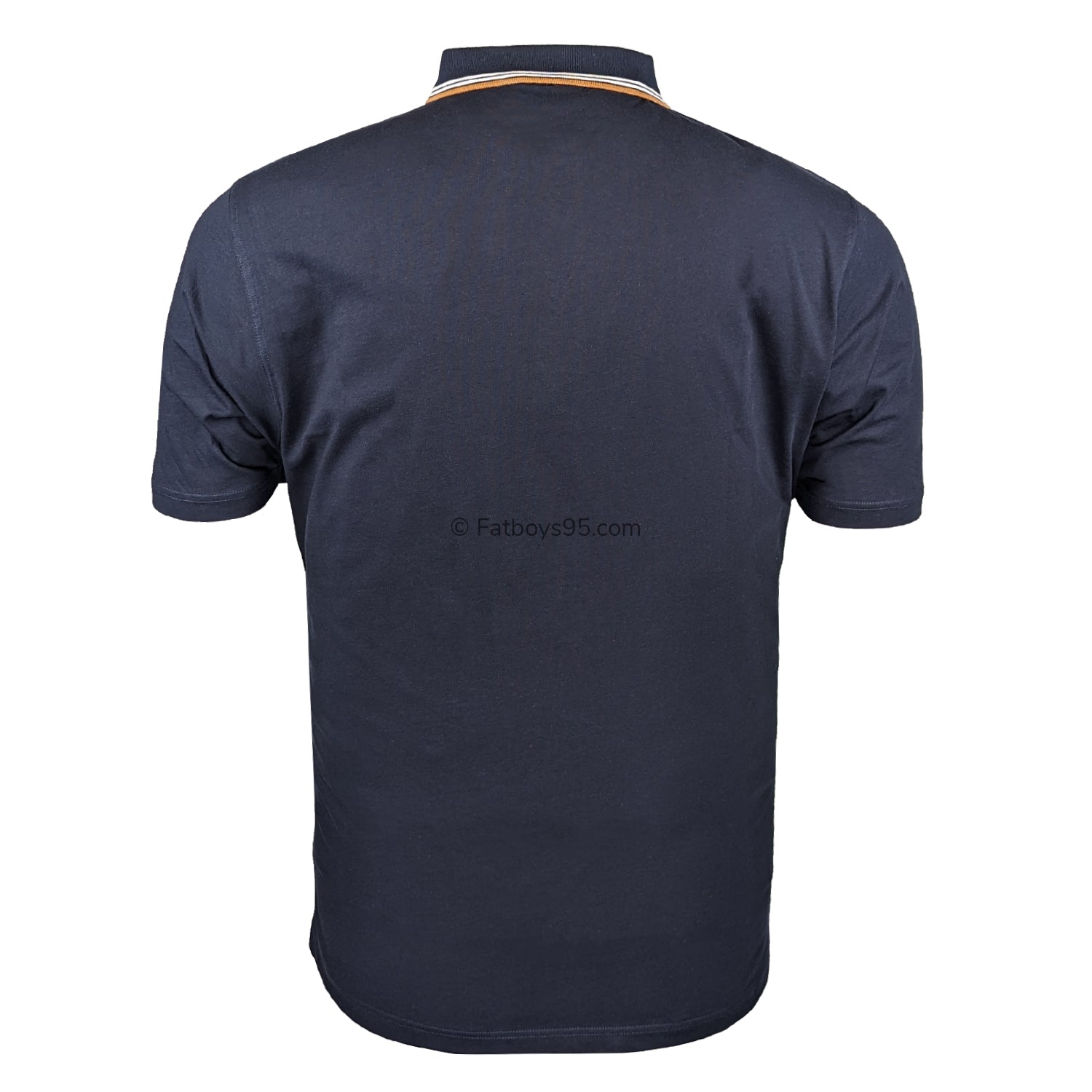 Espionage Tipped Pique Polo - P205 - Navy 4