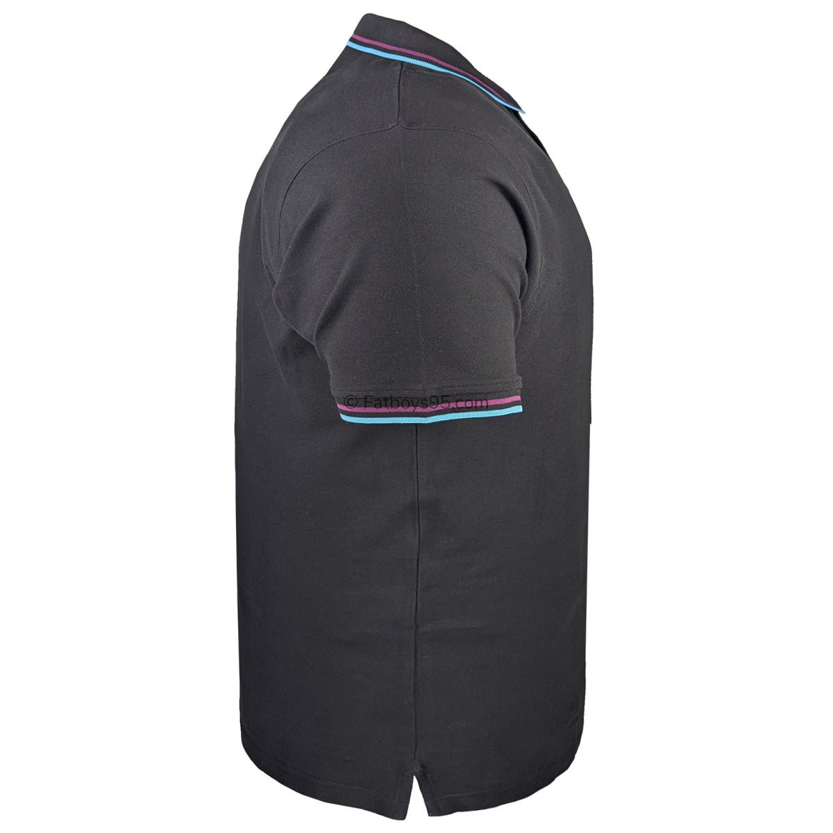 Espionage Tipped Pique Polo - P229 - Black 5