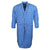 Espionage Woven Yarn Dyed Gown - PJ060 - Blue Check 1