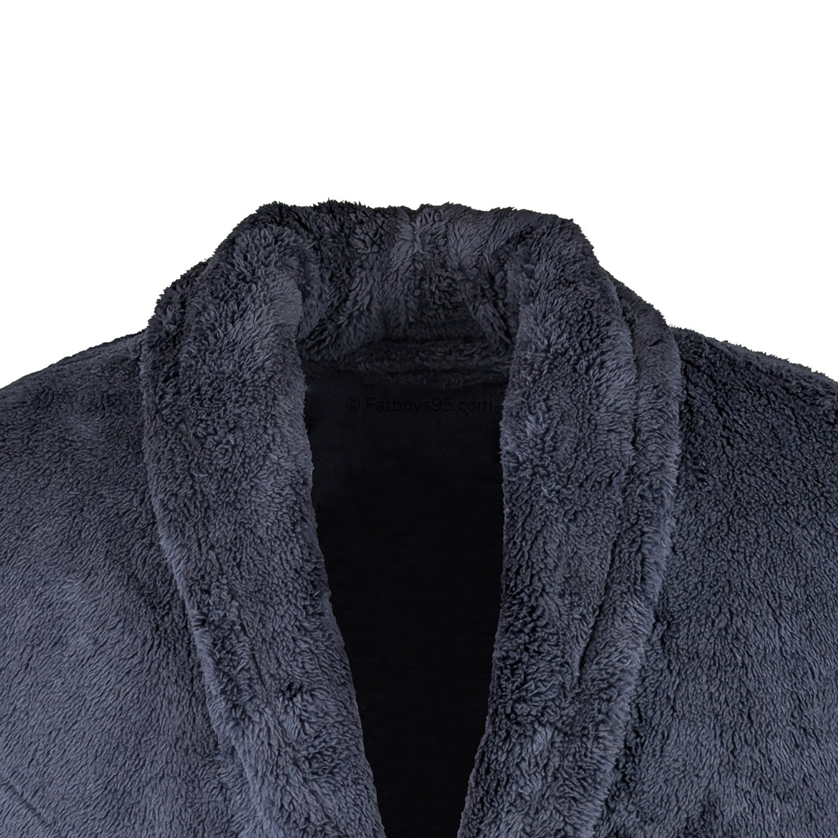 Espionage Fleece Dressing Gown - PJ068 - Navy 2