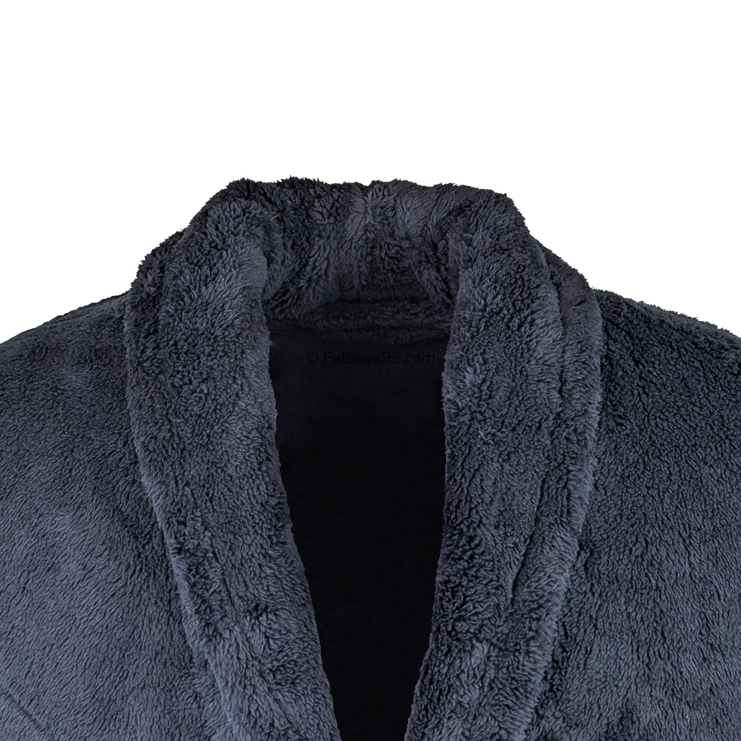 Espionage Fleece Dressing Gown - PJ068 - Navy 2