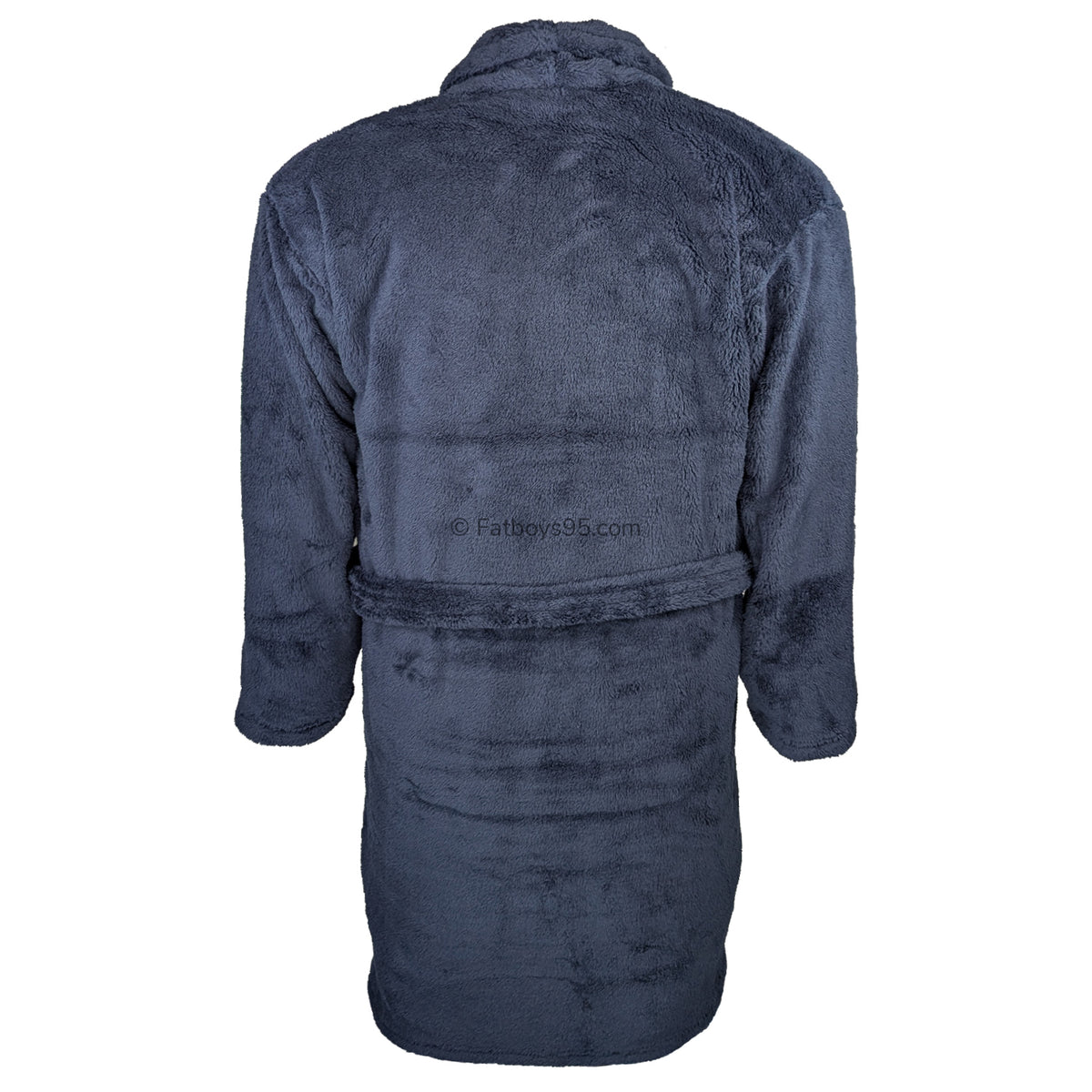 Espionage Fleece Dressing Gown - PJ068 - Navy 3