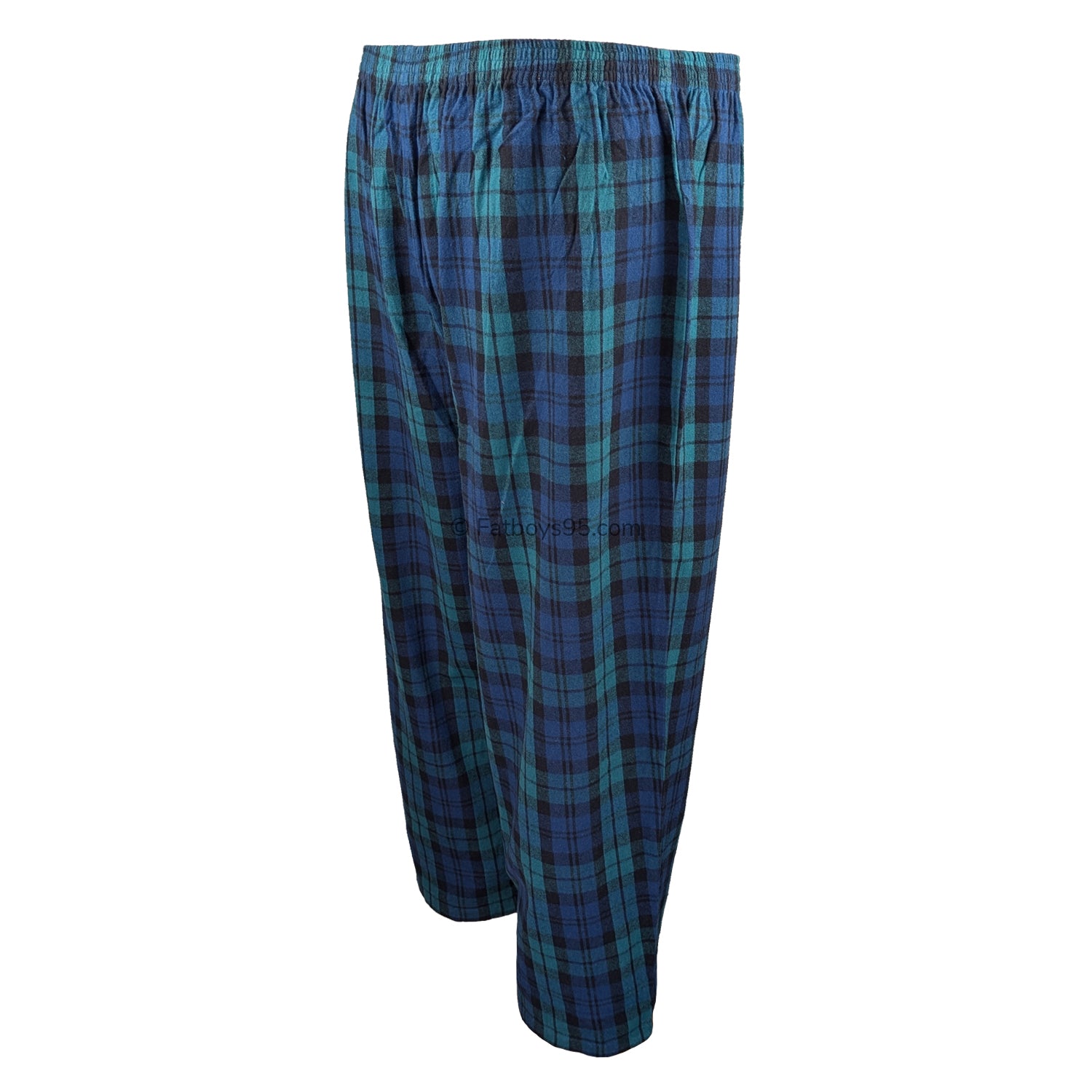 Espionage Brushed Check PJs (Shirt & Trousers) - PJ151 - Navy / Green 12