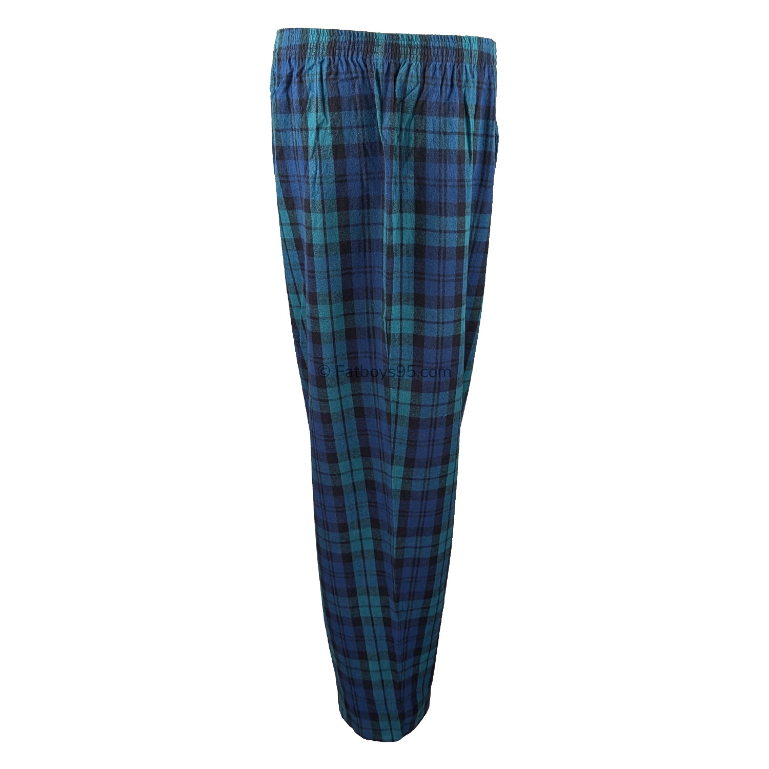 Espionage Brushed Check PJs (Shirt & Trousers) - PJ151 - Navy / Green 13