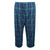 Espionage Brushed Check PJs (Shirt & Trousers) - PJ151 - Navy / Green 7