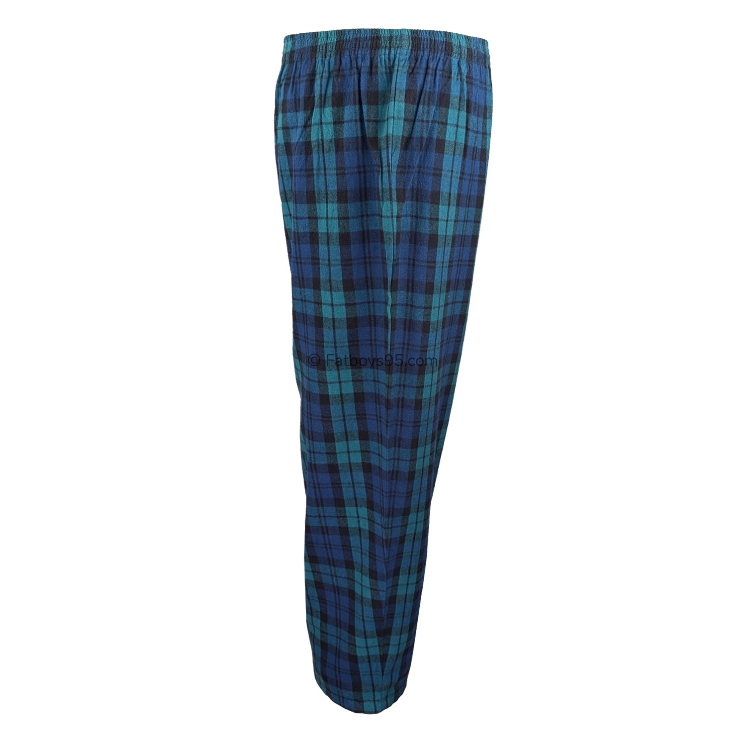 Espionage Brushed Check PJs (Shirt & Trousers) - PJ151 - Navy / Green 10