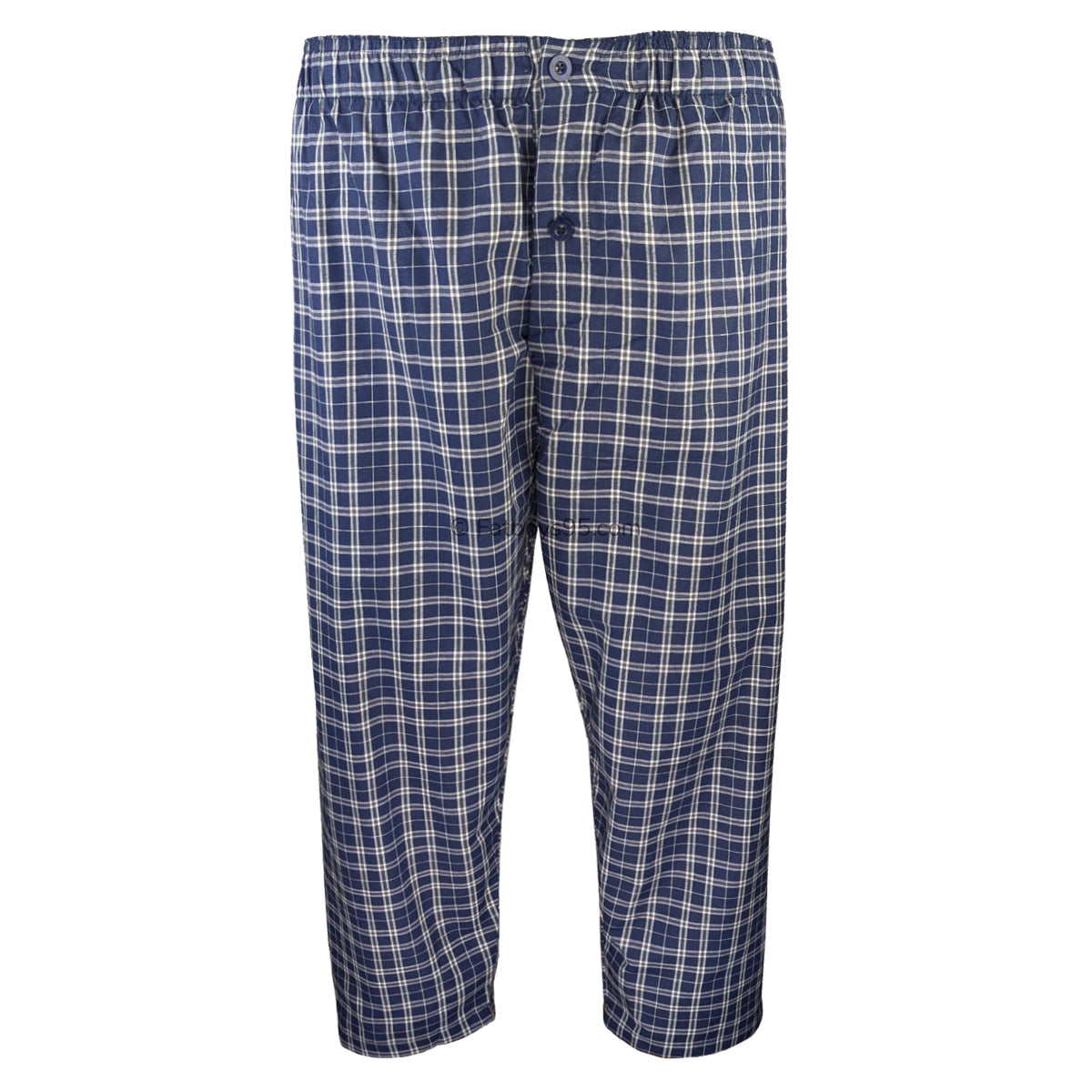 Espionage Traditional PJs (Shirt & Trousers)  - PJ156 - Navy Check 7