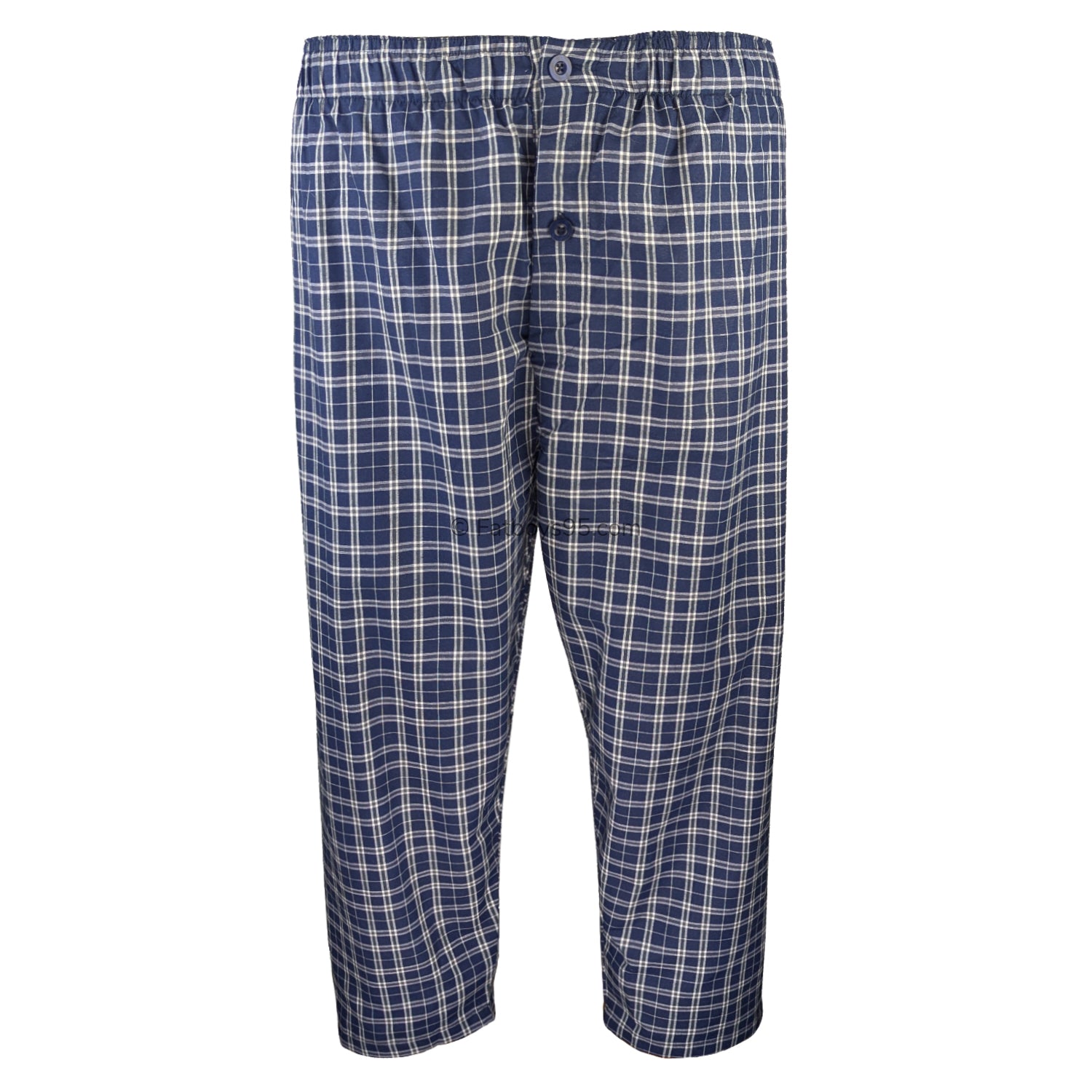 Espionage Traditional PJs (Shirt & Trousers)  - PJ156 - Navy Check 7