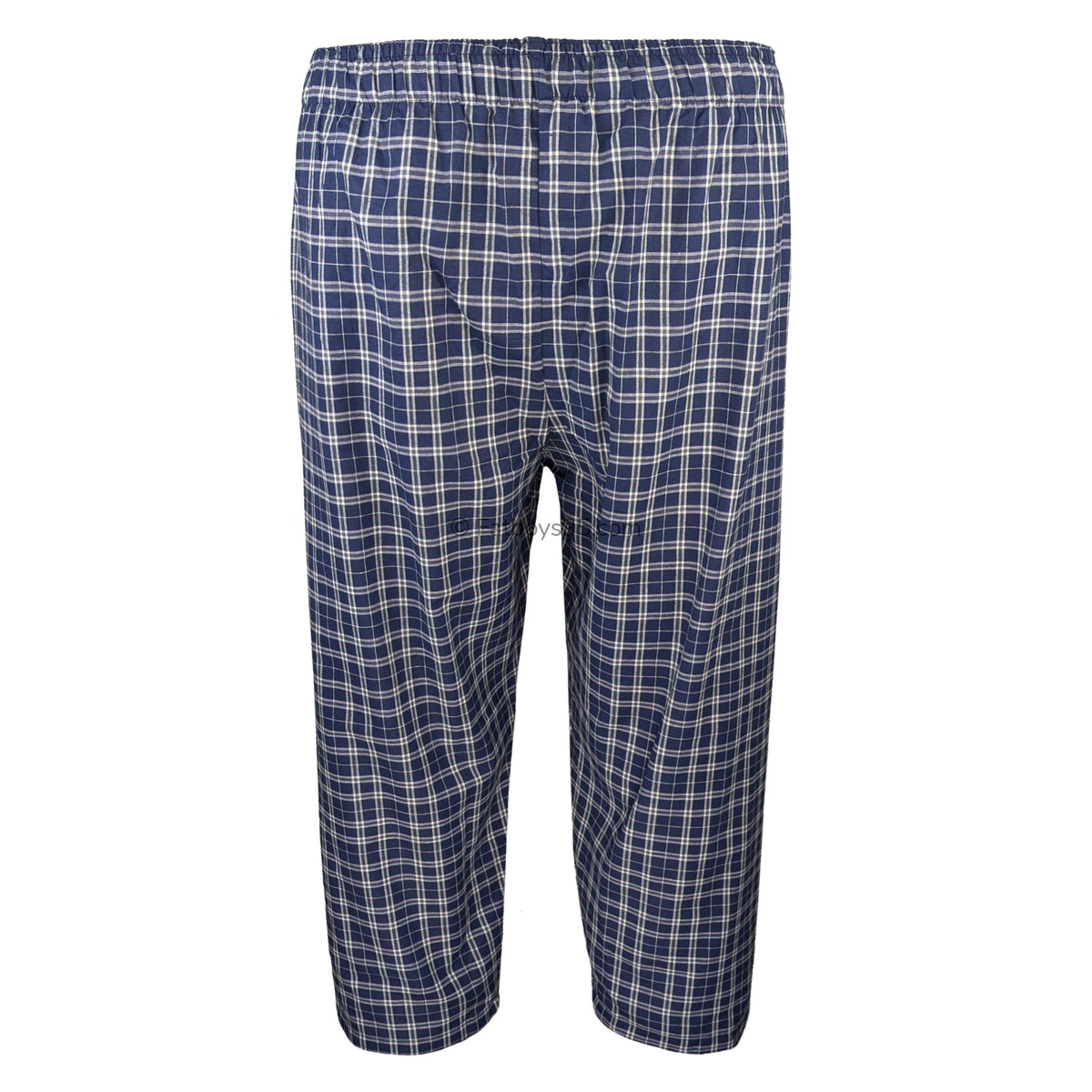 Espionage Traditional PJs (Shirt & Trousers)  - PJ156 - Navy Check 10