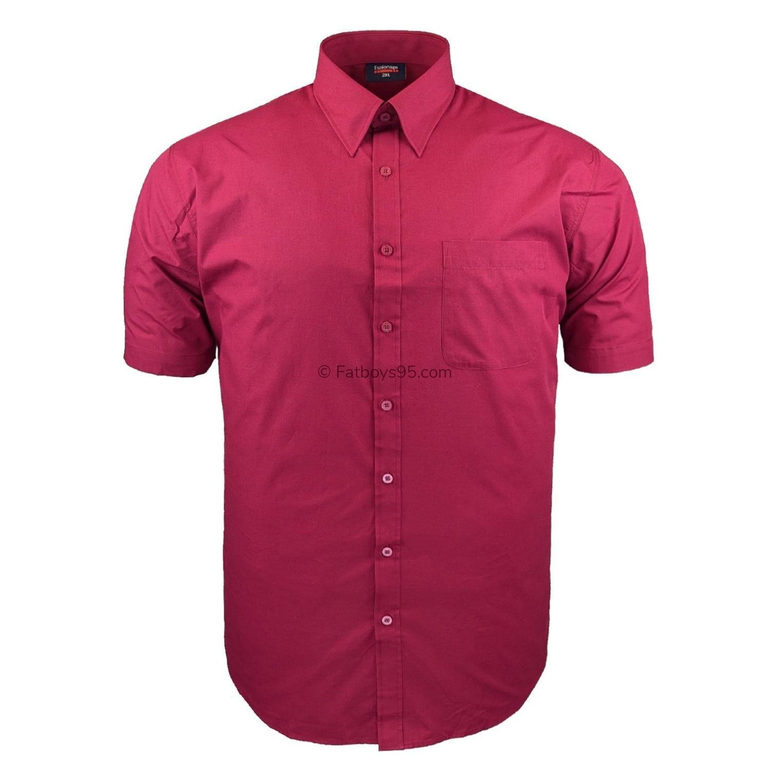 Espionage S/S Shirt - SH147 - Wine 1