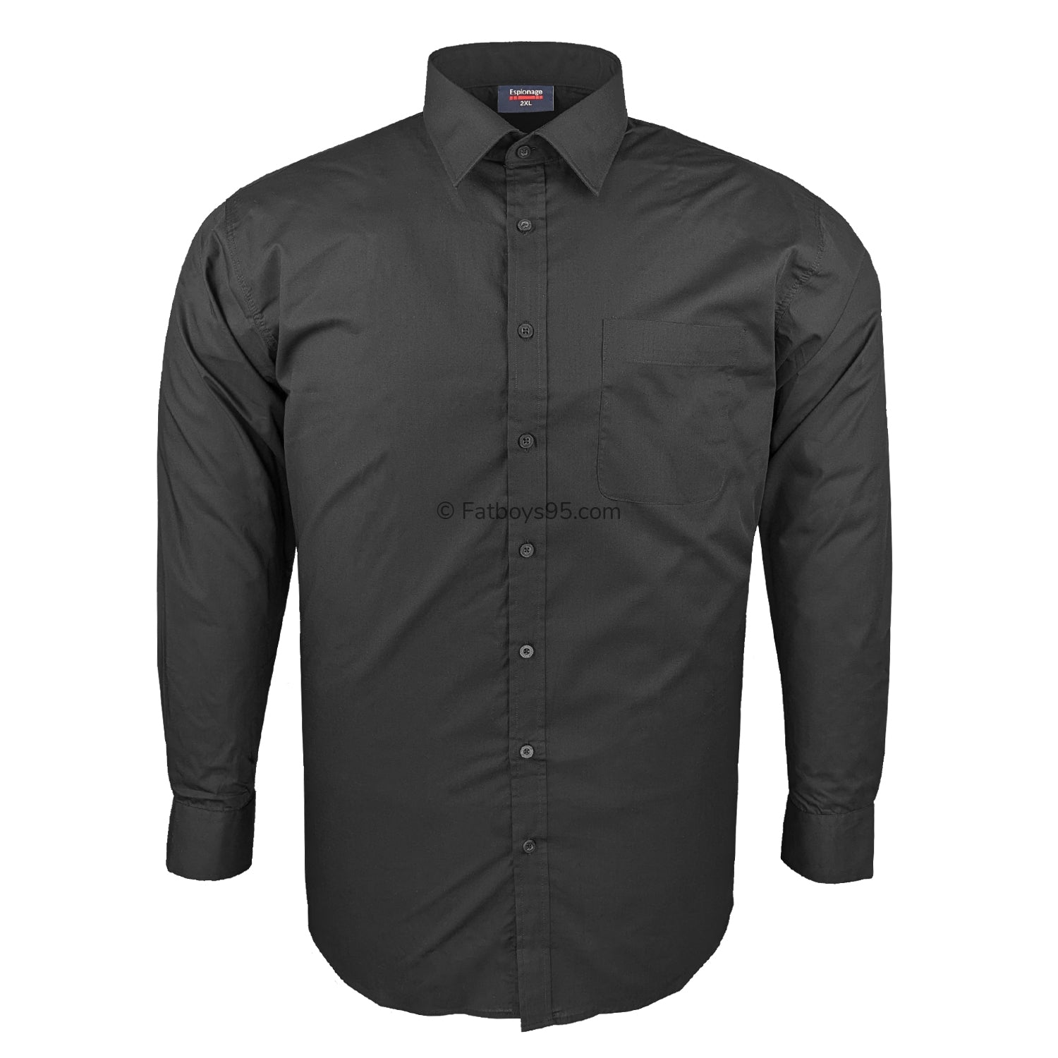 Espionage L/S Shirt - SH151 - Black 1