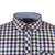 Espionage Check S/S Shirt - SH376 - Royal / Purple / Bottle 2