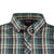 Espionage Check S/S Shirt - SH422 - Green / Navy 2