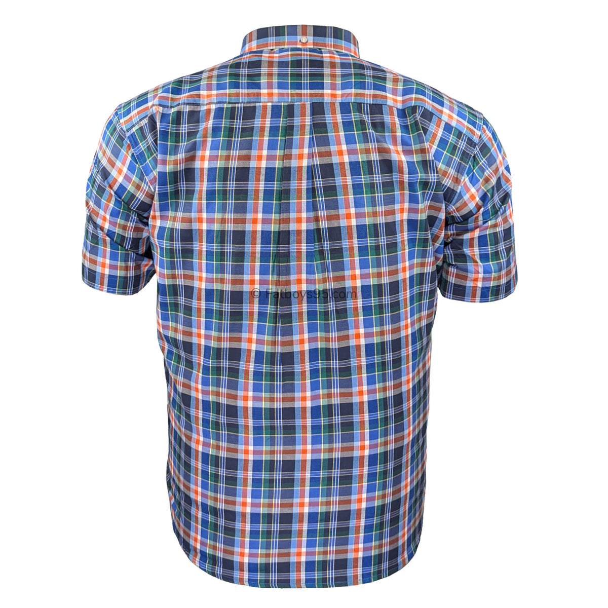 Espionage Check S/S Shirt - SH436 - Blue 3