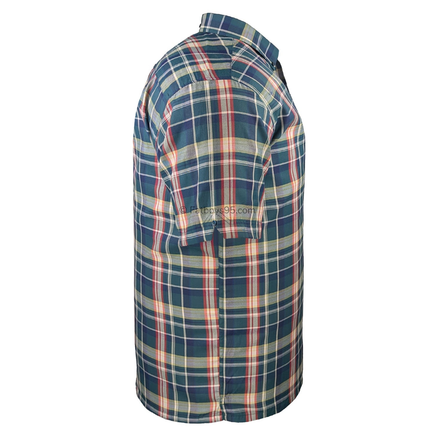 Espionage Check S/S Shirt - SH447 - Green 5