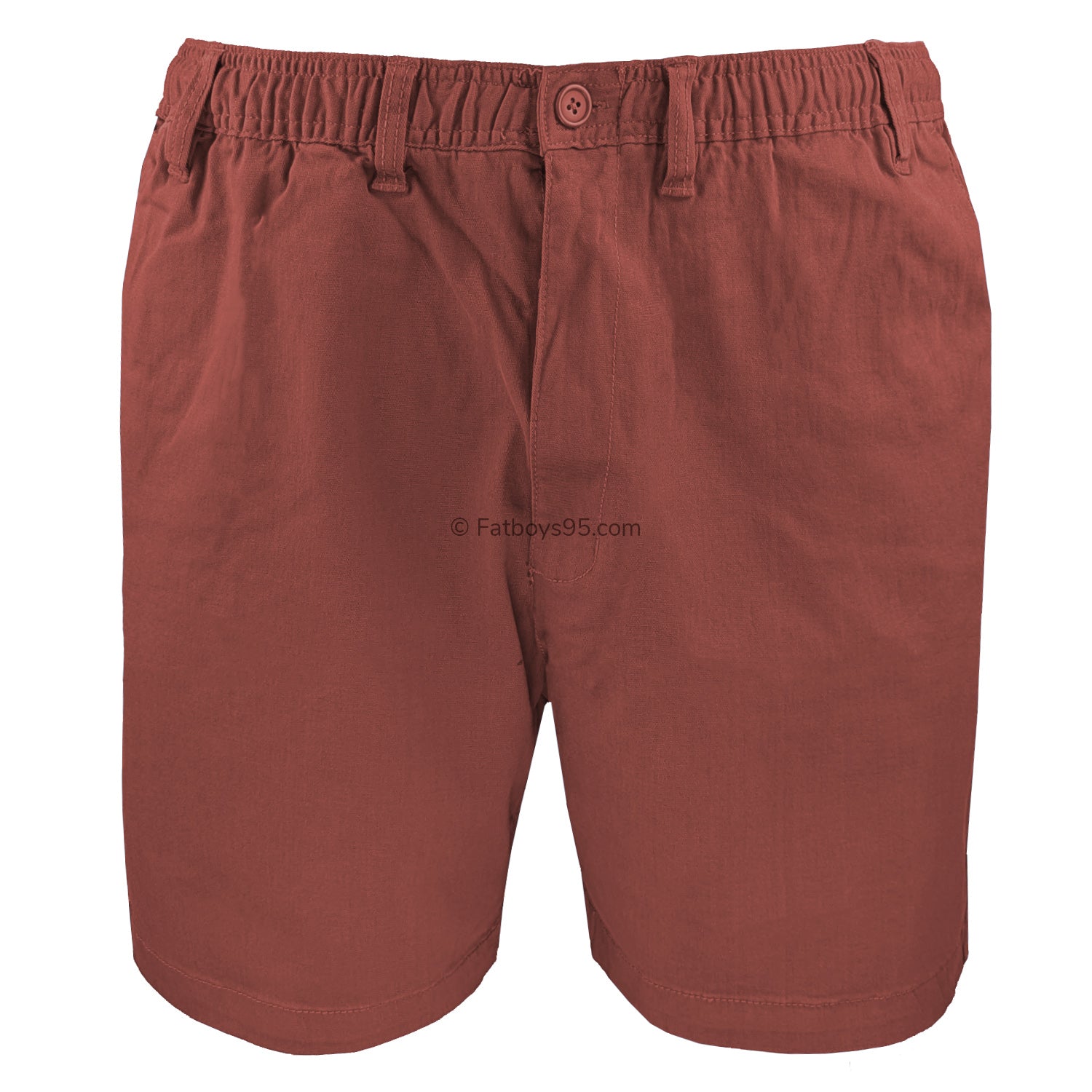 Espionage Stretch Rugby Shorts - ST019A - Brick Red 1