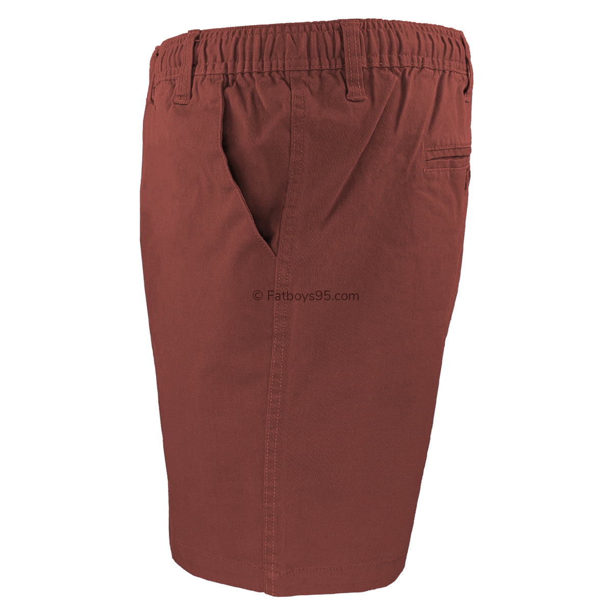 Espionage Stretch Rugby Shorts - ST019A - Brick Red 3