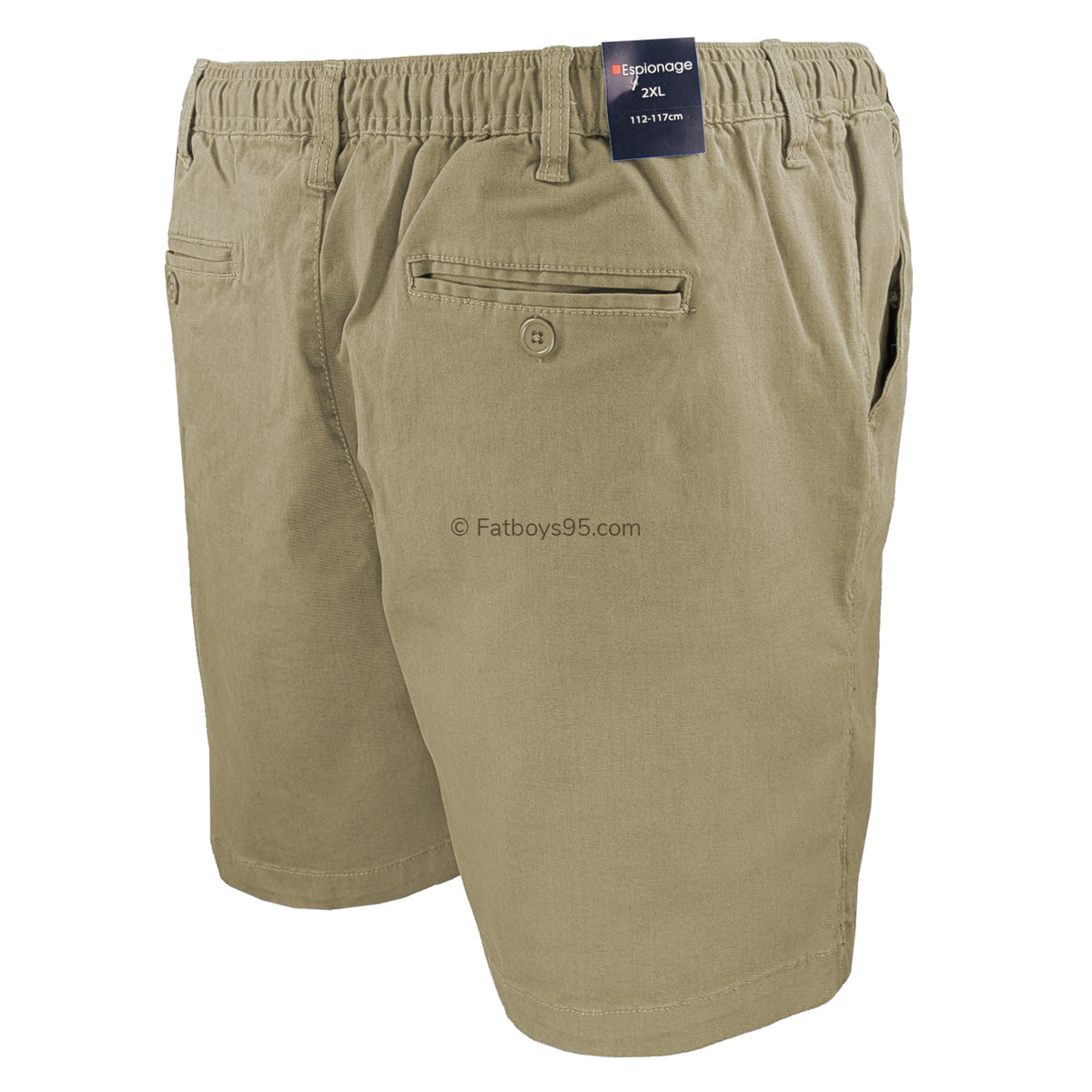 Espionage Stretch Rugby Shorts - ST019A - New Sand 5