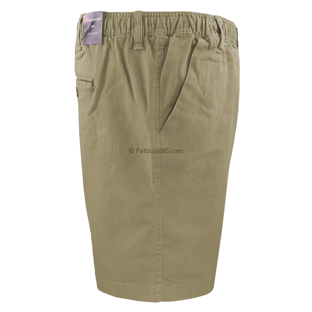 Espionage Stretch Rugby Shorts - ST019A - New Sand 6