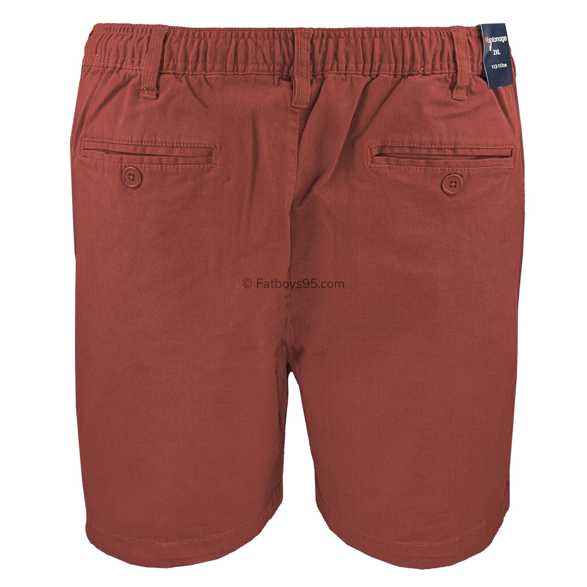 Espionage Stretch Rugby Shorts - ST019A - Soft Red 4