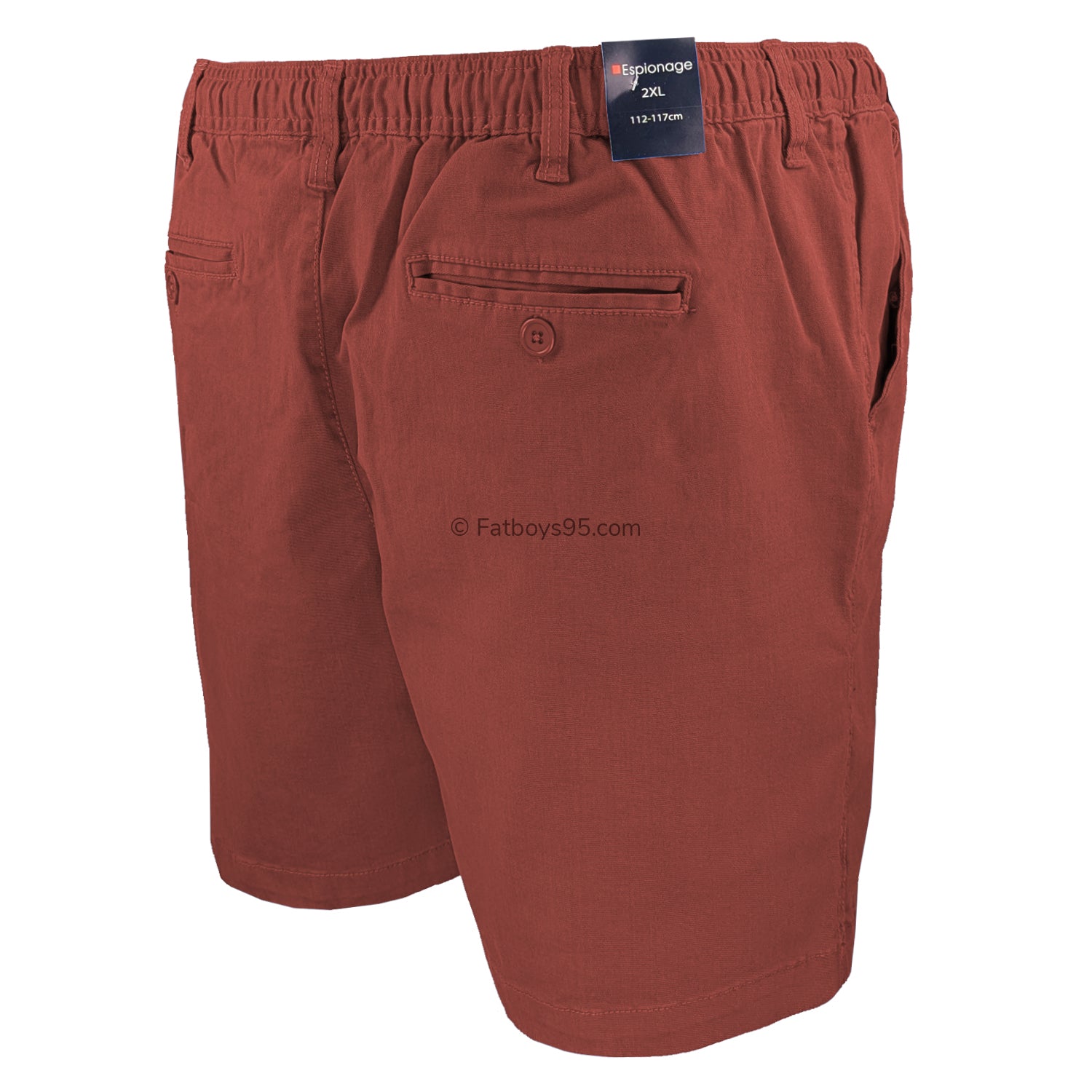 Espionage Stretch Rugby Shorts - ST019A - Soft Red 5