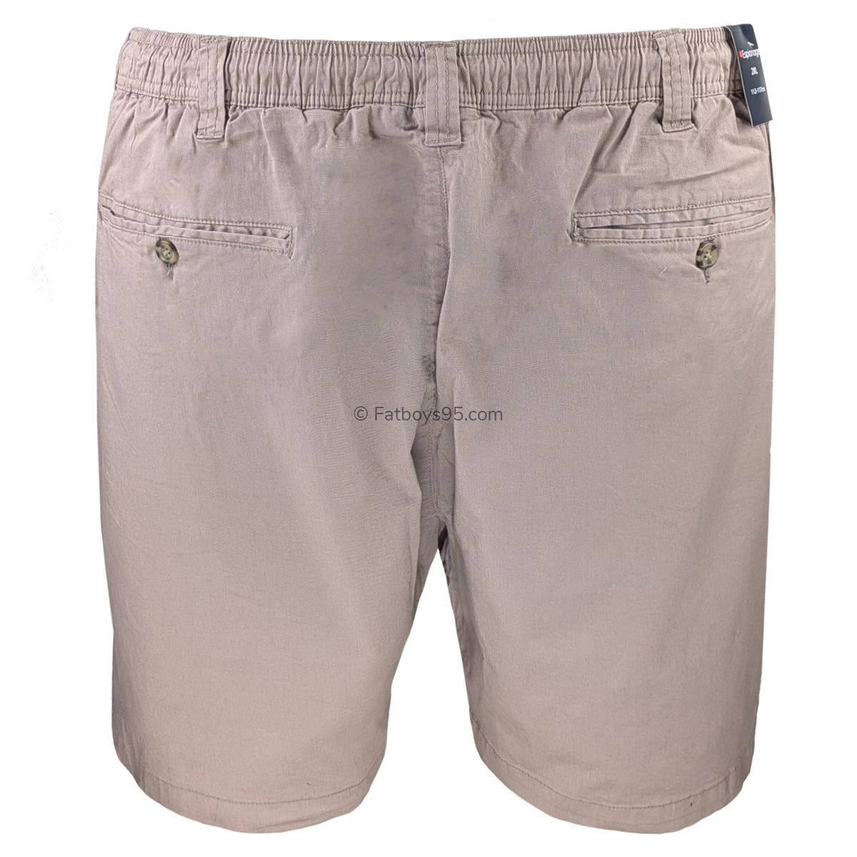 Espionage Stretch Rugby Shorts - ST019A - Soft Taupe 4