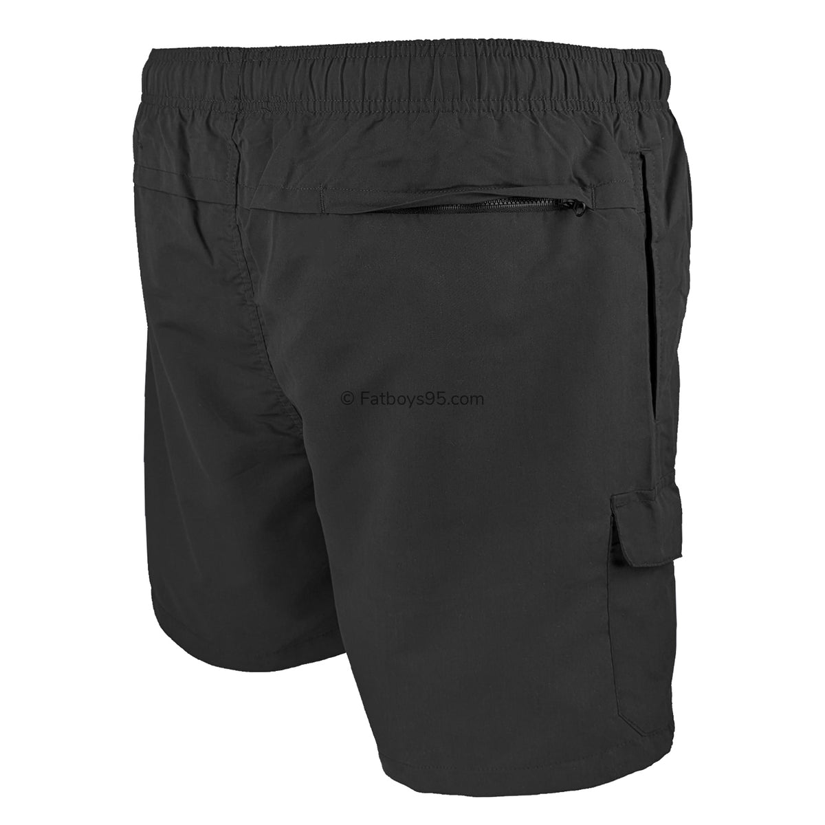 Espionage Cargo Swim Shorts - SW093 - Black