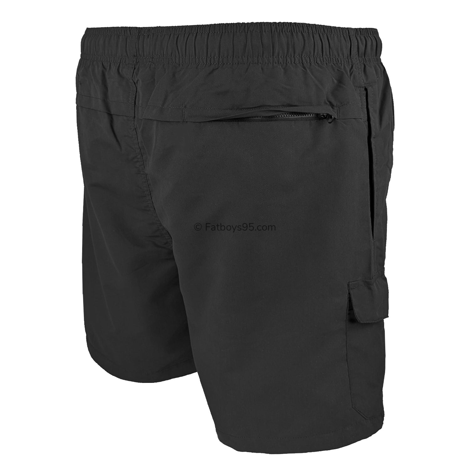 Espionage Cargo Swim Shorts - SW093 - Black