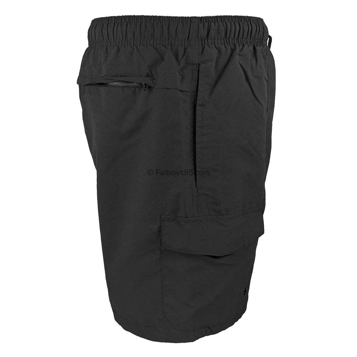 Espionage Cargo Swim Shorts - SW093 - Black