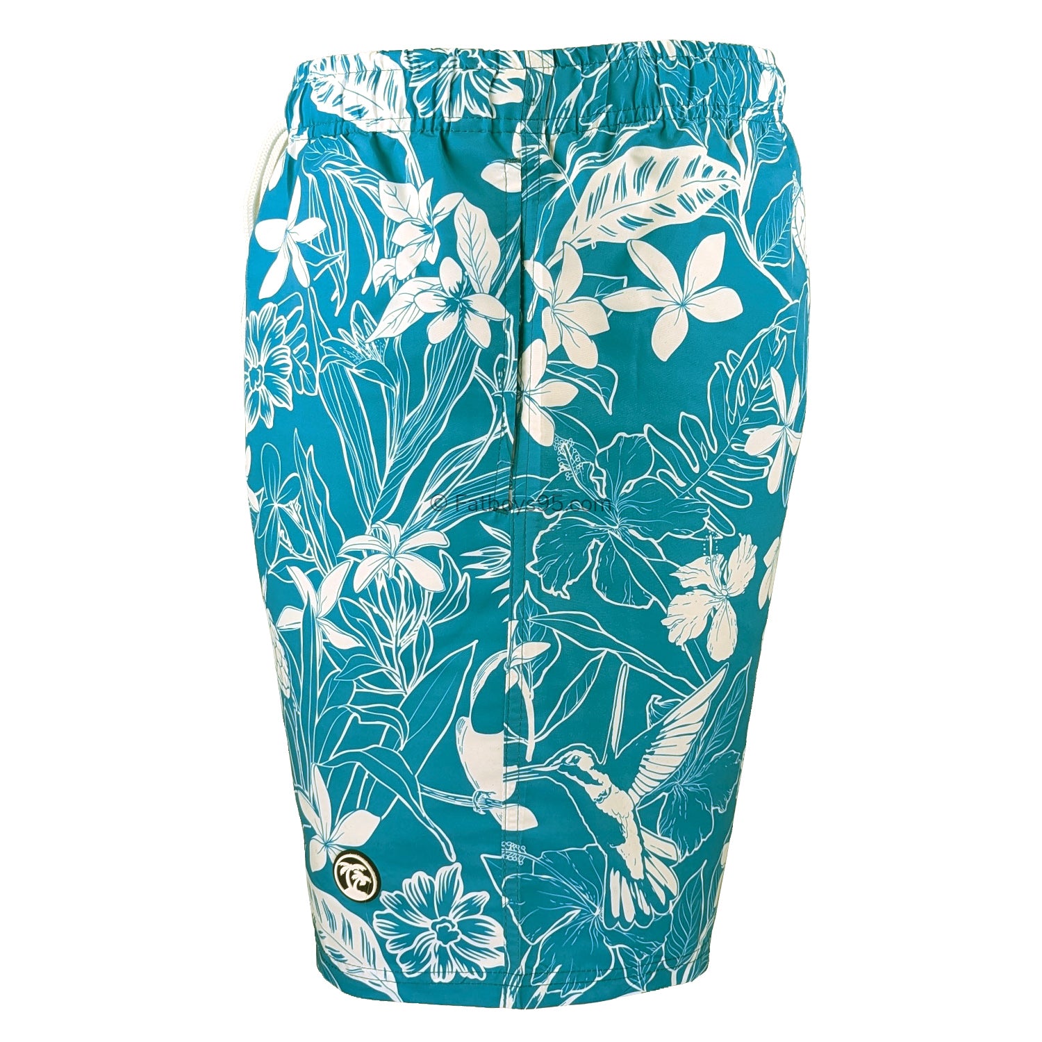 Espionage Hawaiian Swim Shorts - SW105 - Blue 3