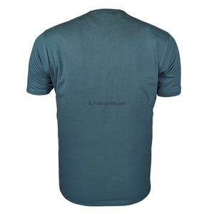 Espionage Plain Round Neck T-Shirt - T015 - Dark Green 3