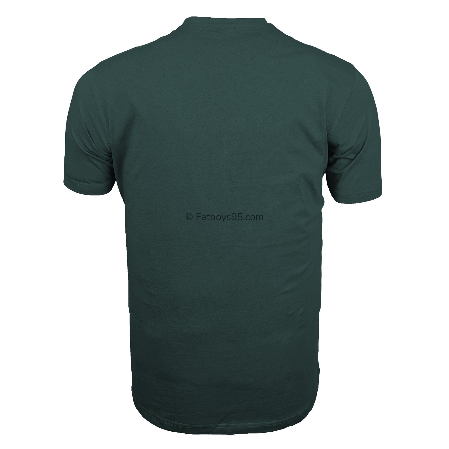 Espionage Plain Round Neck T-Shirt - T015 - Dark Teal 3