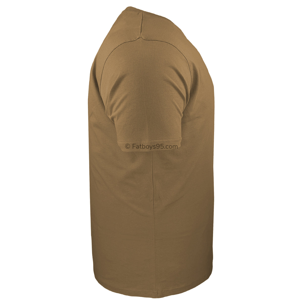 Espionage Plain Round Neck T-Shirt - T015 - Ochre 5