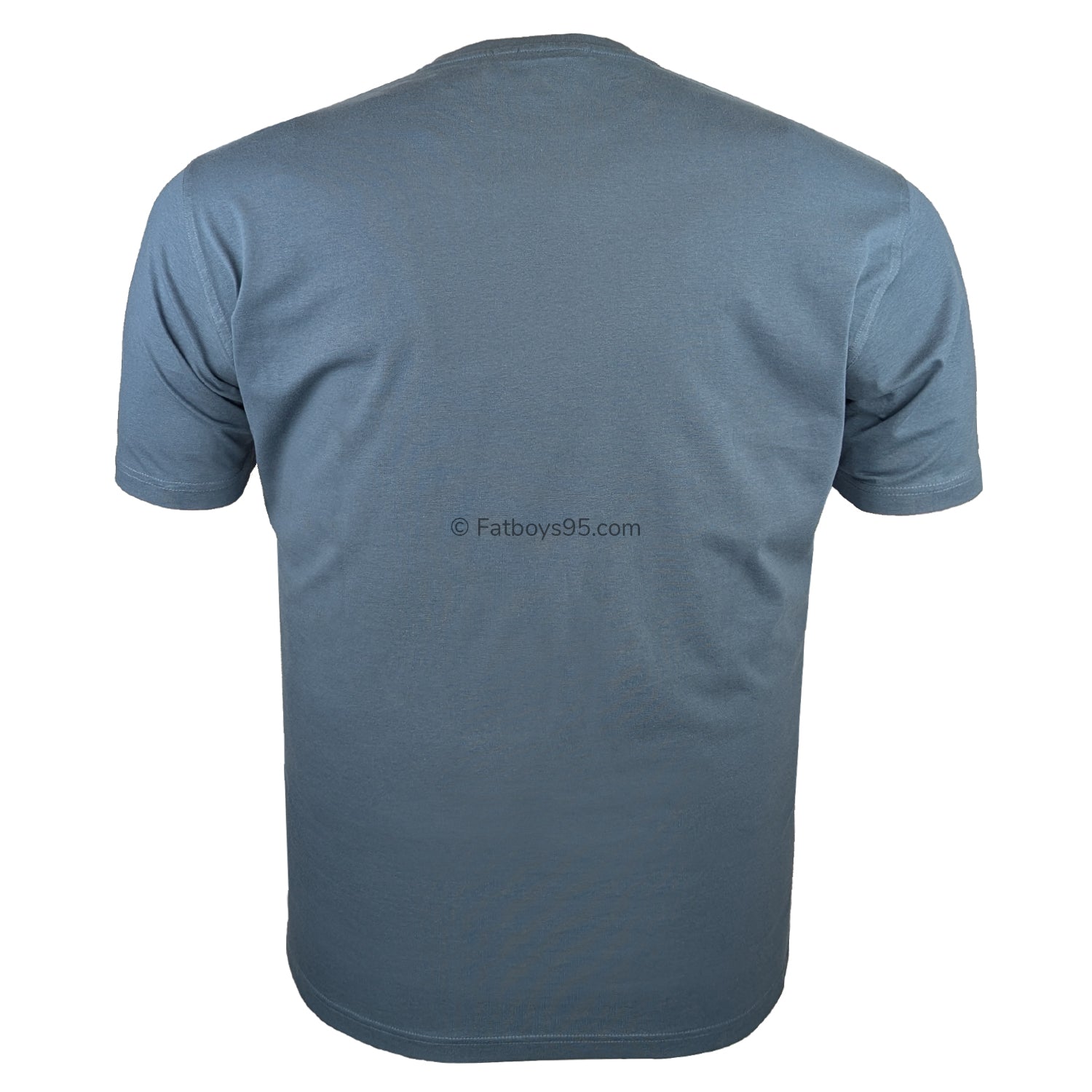 Espionage Plain Round Neck T-Shirt - T015 - Orion Blue 3