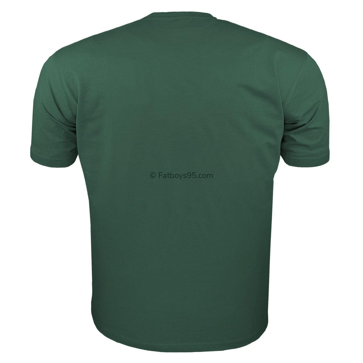 Espionage Plain Round Neck T-Shirt - T015 - Pine Green 3