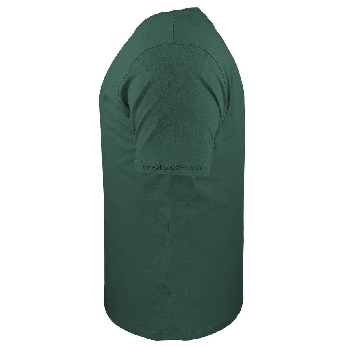 Espionage Plain Round Neck T-Shirt - T015 - Pine Green 4