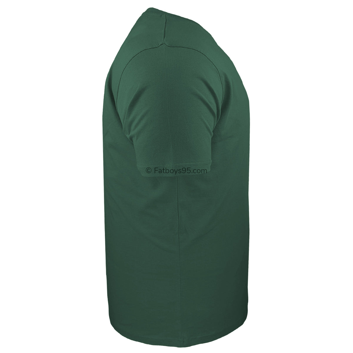 Espionage Plain Round Neck T-Shirt - T015 - Pine Green 5