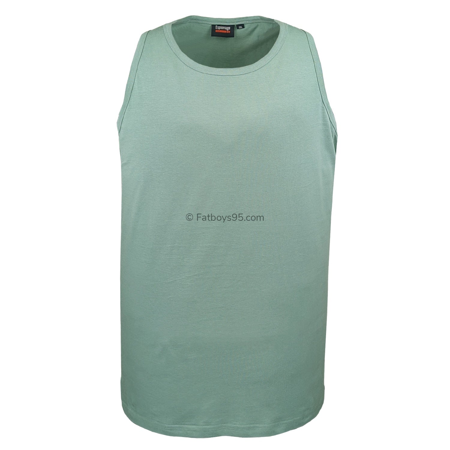 Espionage Plain Vest - T017 - Light Green 1