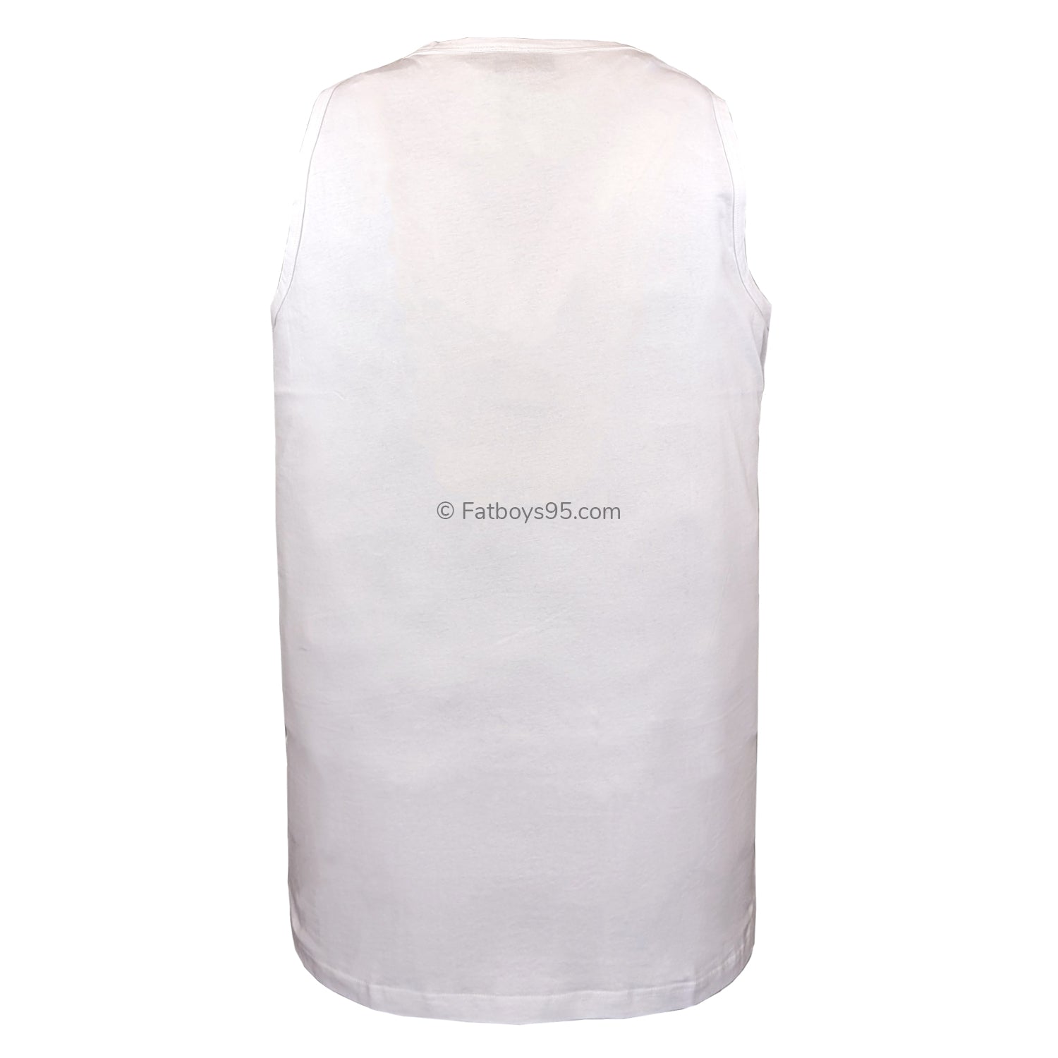 Espionage Plain Vest - T017 - White 3