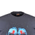 Espionage Chimpanzee Printed Tee - T415 - Navy 2