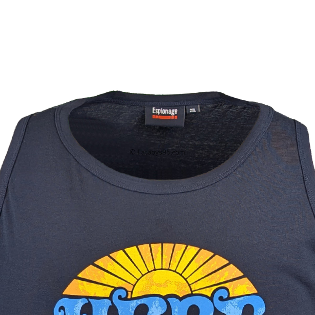Espionage Here Comes The Sun Vest - T428 - Navy 2