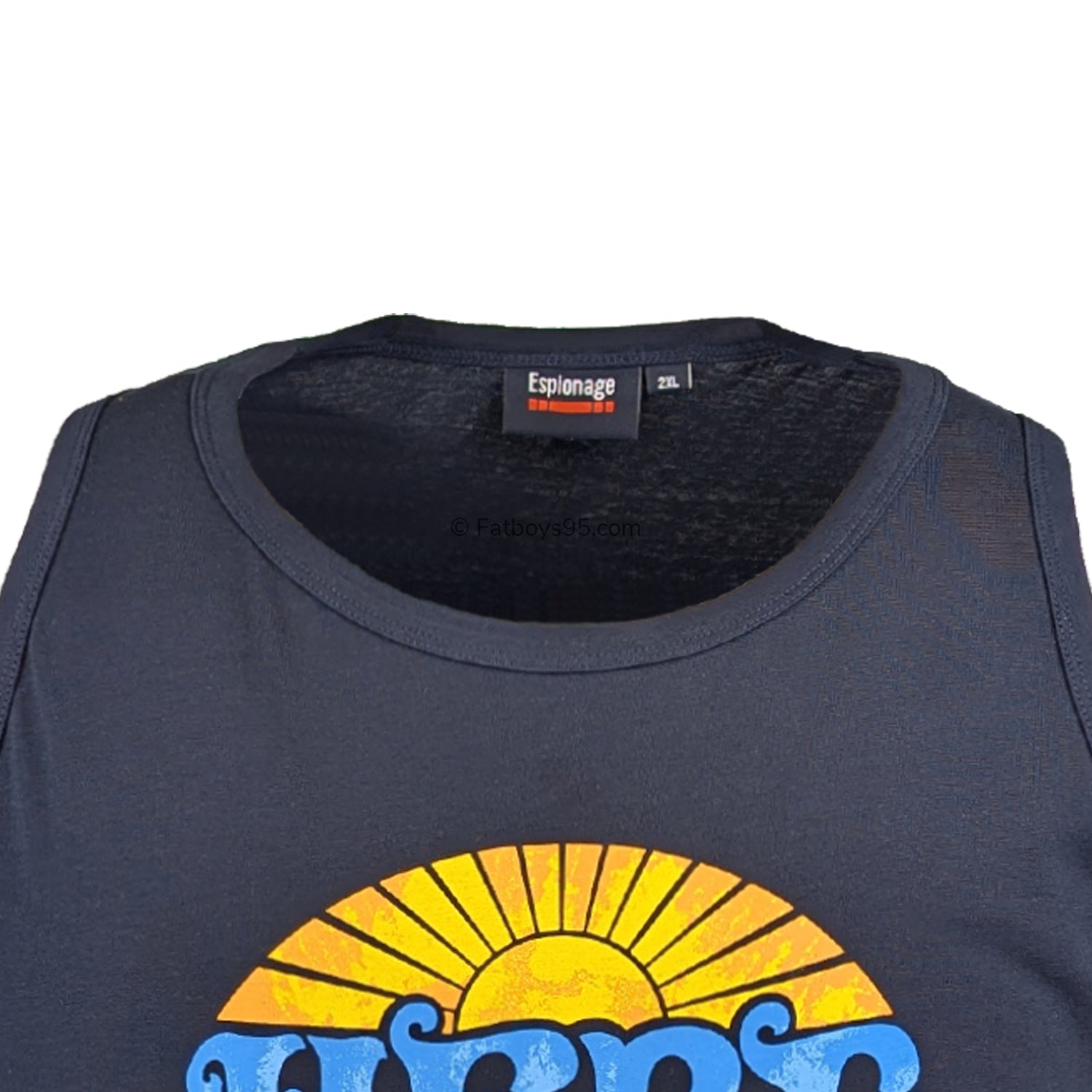 Espionage Here Comes The Sun Vest - T428 - Navy 2