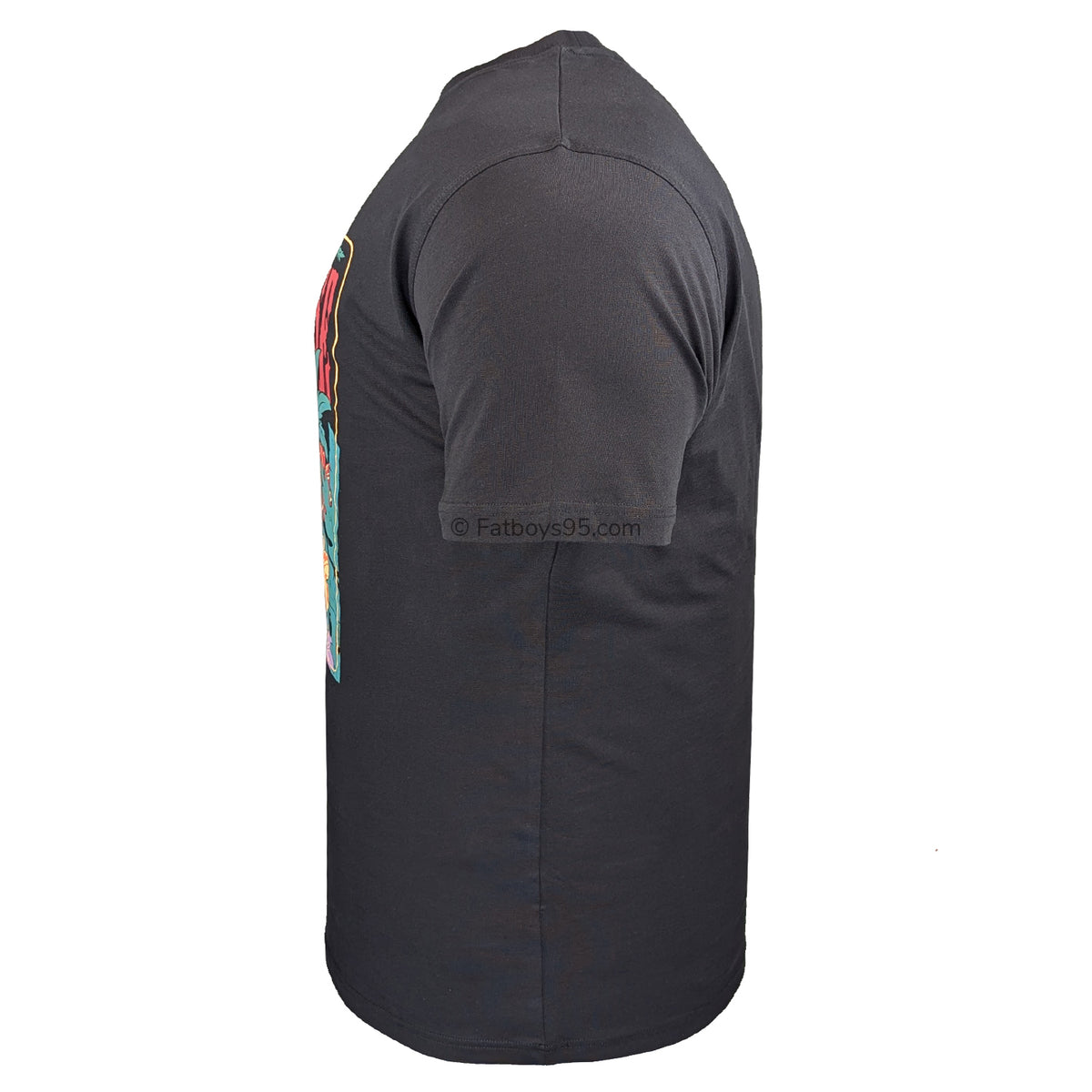 Espionage Paradise Print Tee - T430 - Black 4