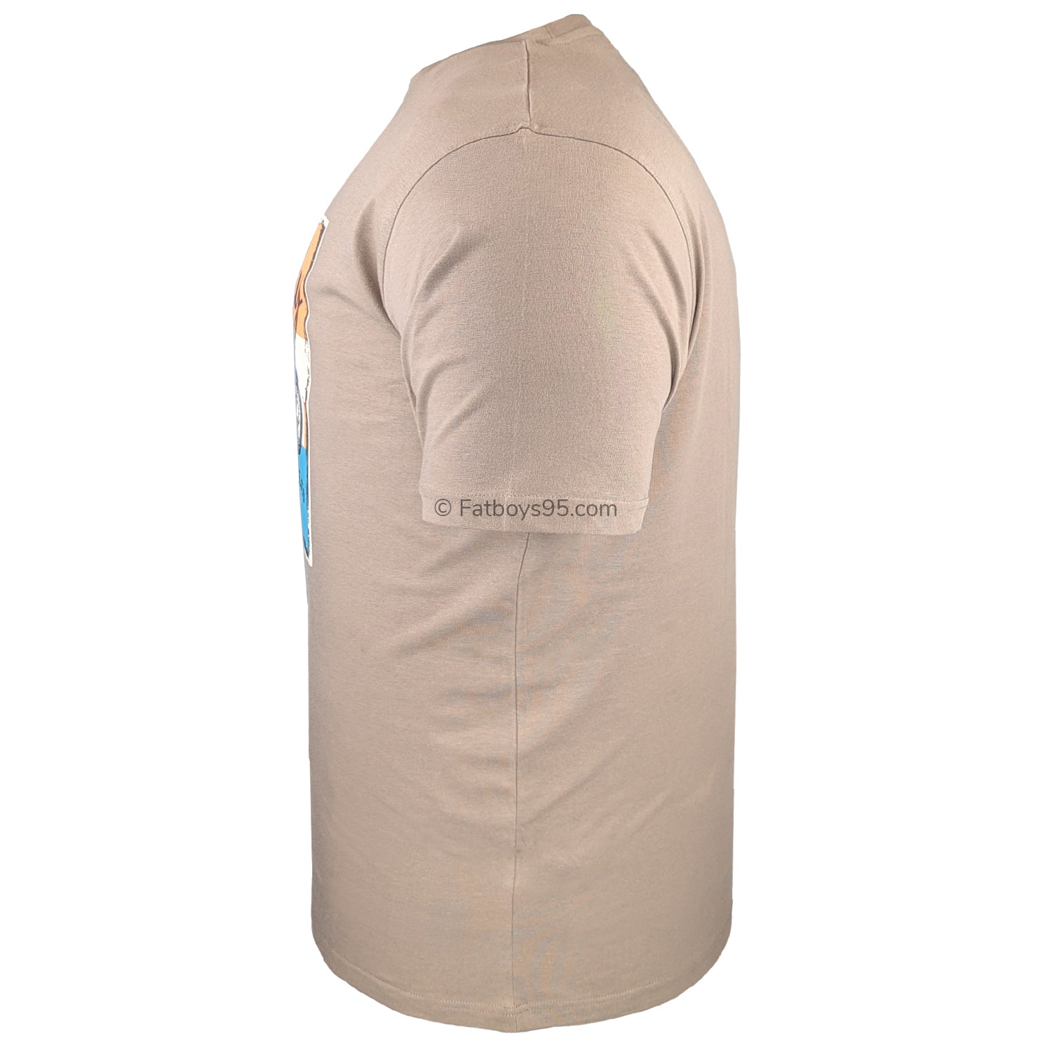 Espionage Motorcycle Print T-Shirt - T443 - Mushroom 4