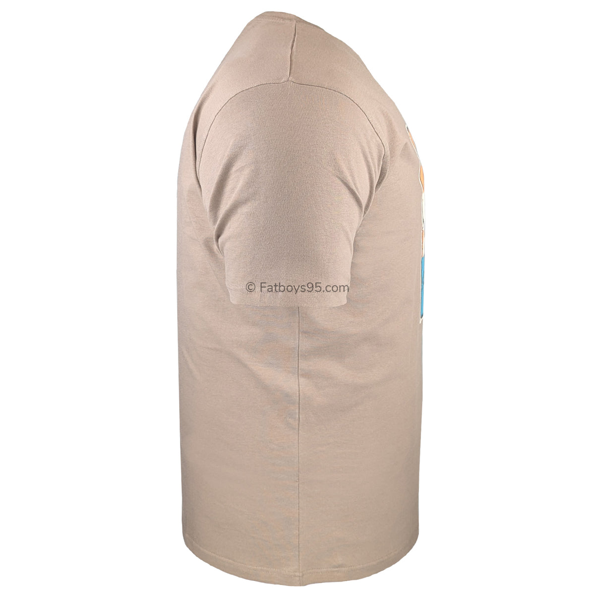 Espionage Motorcycle Print T-Shirt - T443 - Mushroom 5