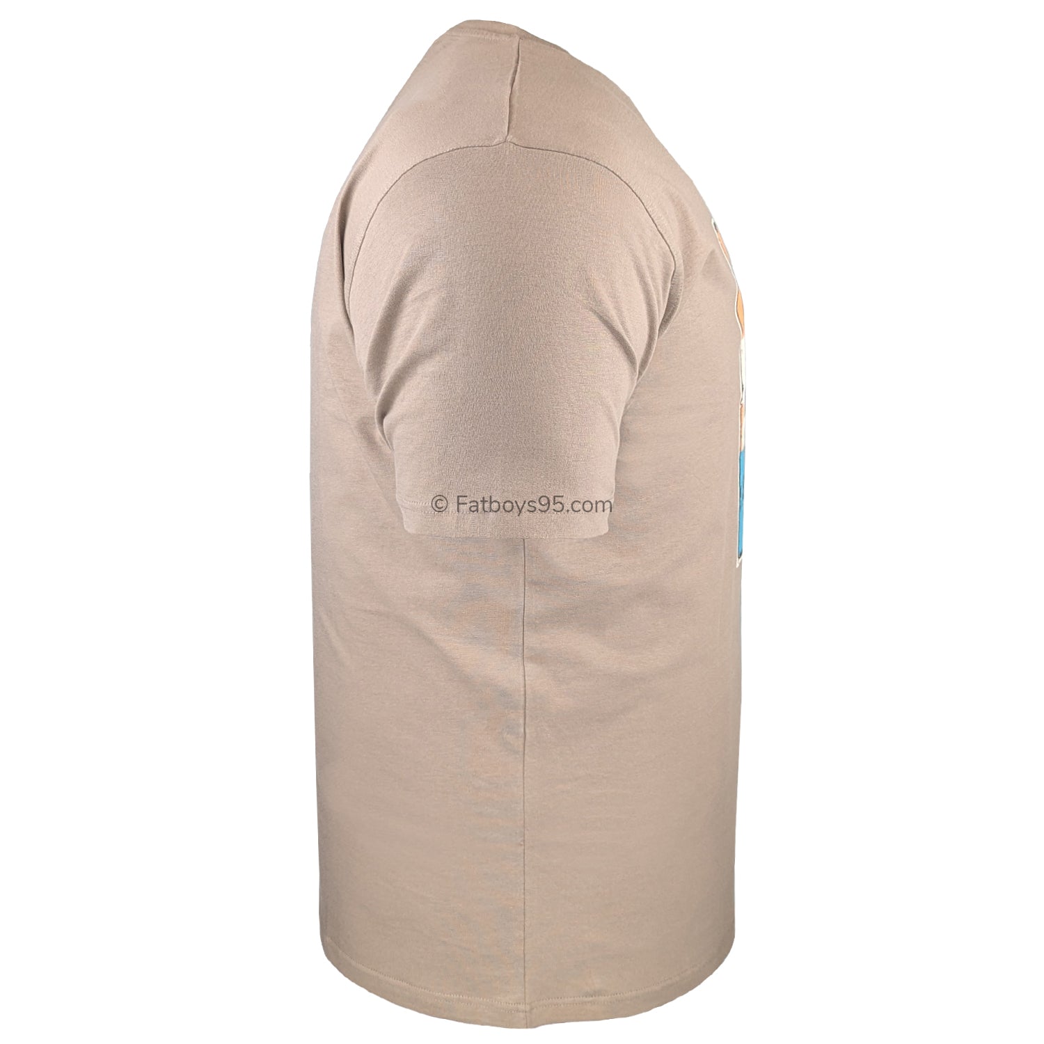 Espionage Motorcycle Print T-Shirt - T443 - Mushroom 5