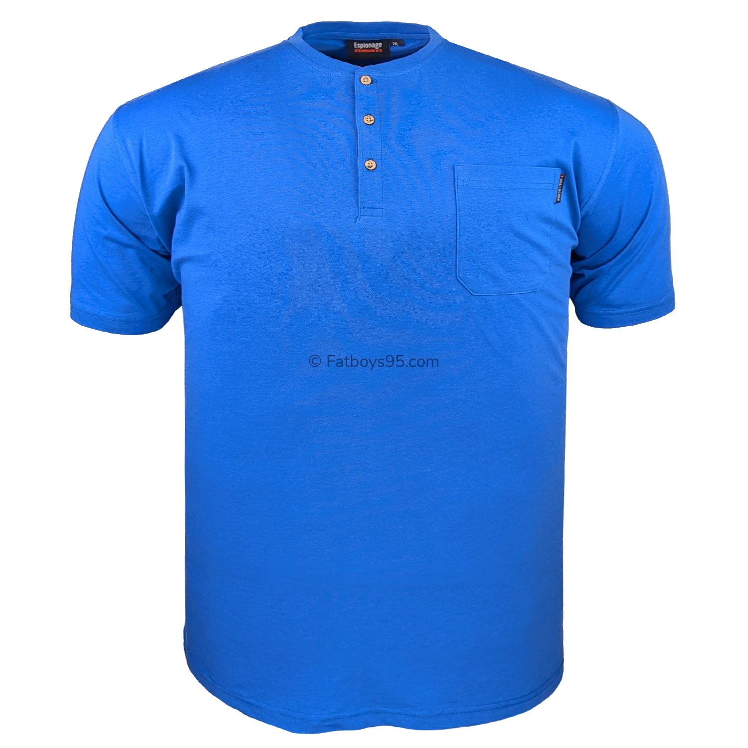 Espionage Grandad Tee - T447 - Azure Blue