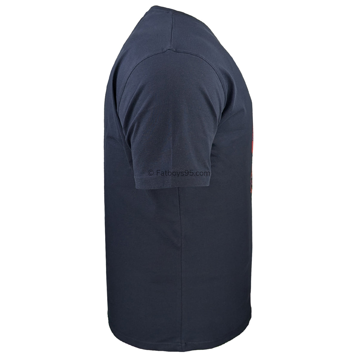 Espionage Abstract Guitarist Print Tee - T454 - Navy 5