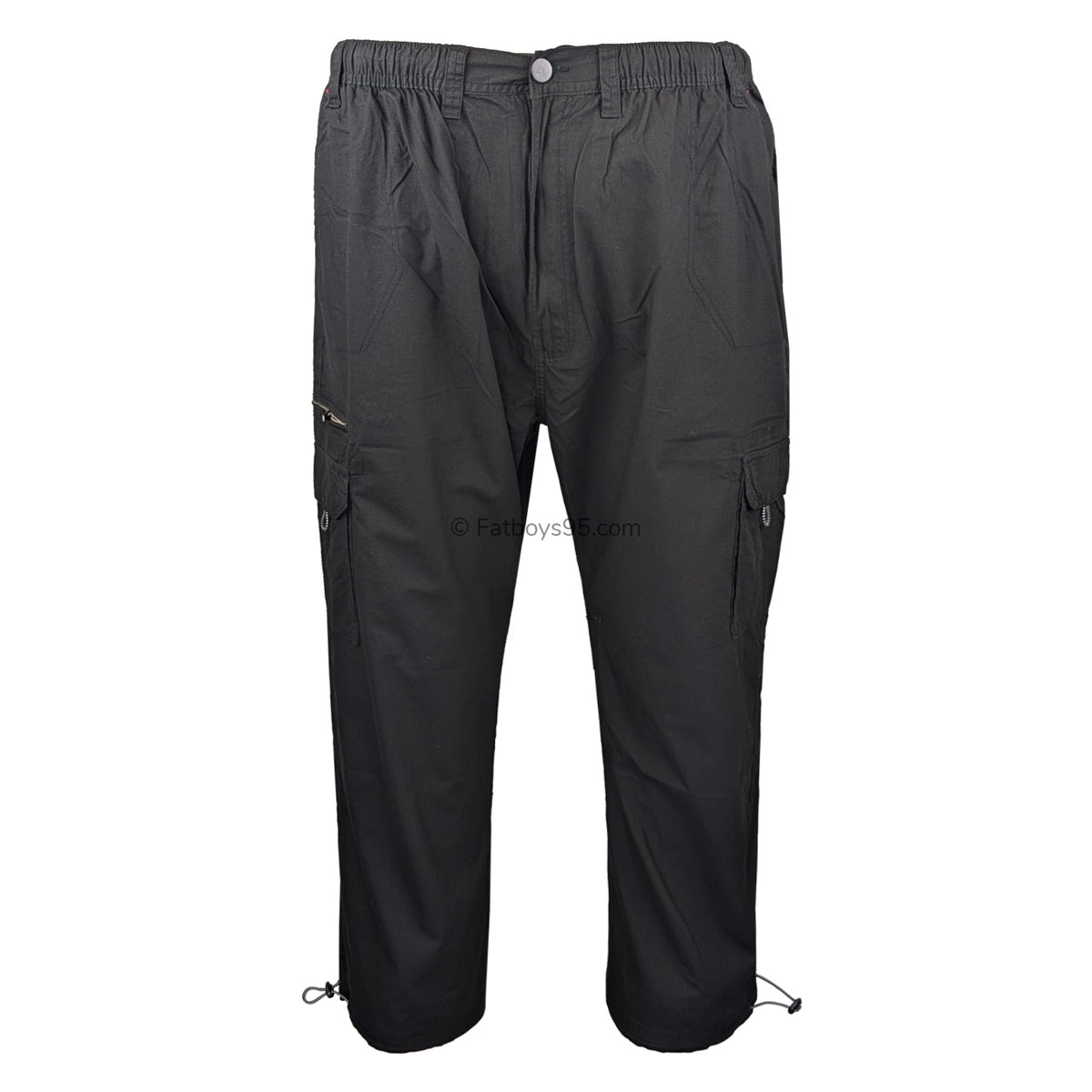 Espionage Cargo Trousers - TR048 - Black 1