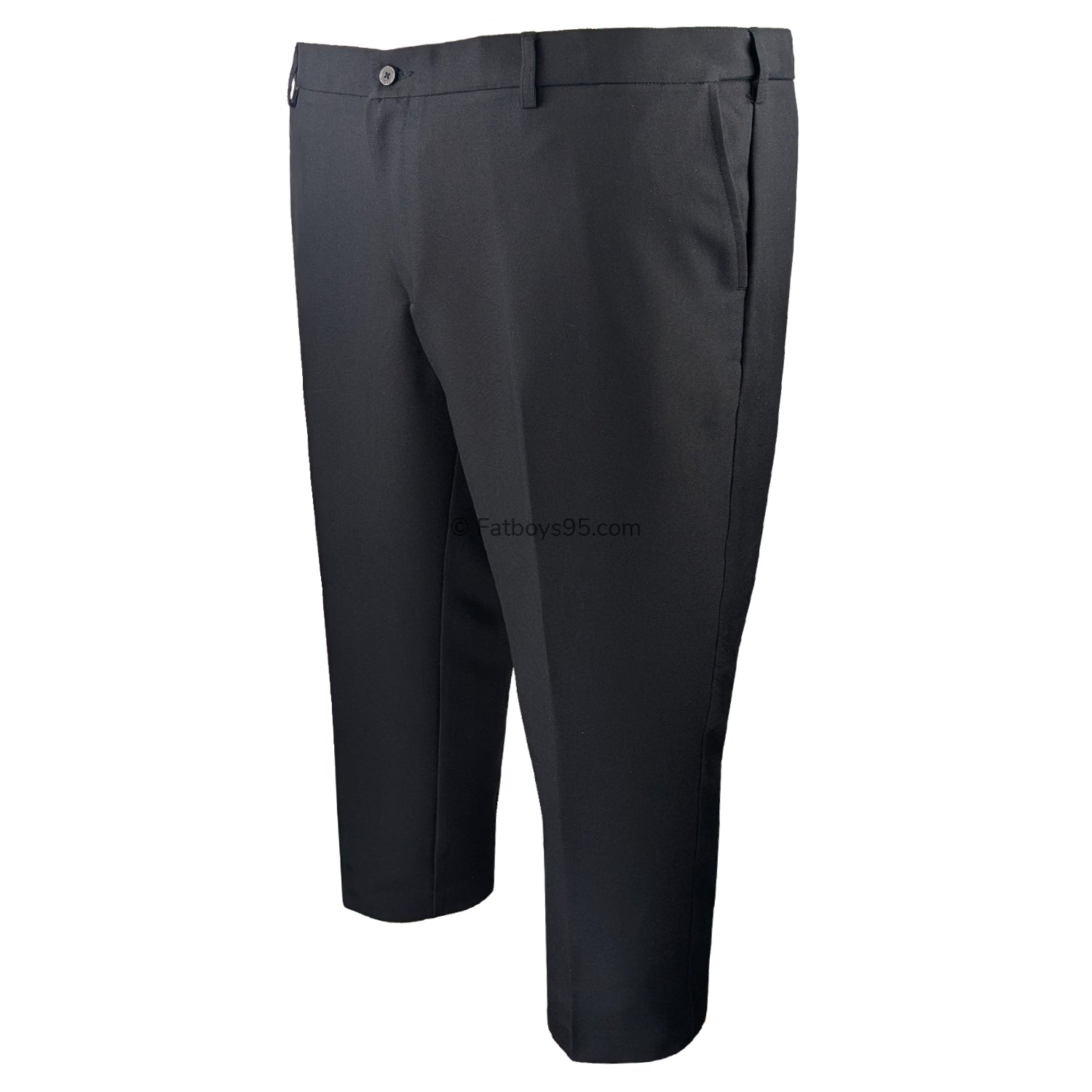 Big Men's Farah Active Waist Trousers - 263205 - Black | 42